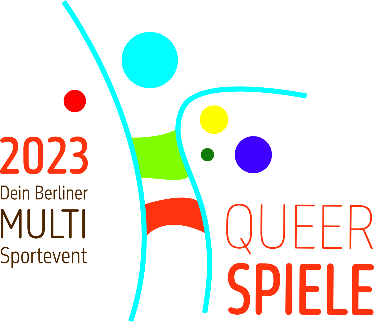 Logo Queerspiele 2023